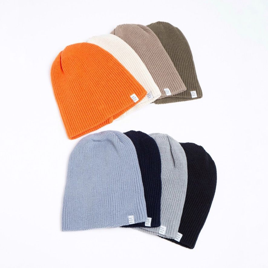 【再販売通知受付可能】2way Basic Knit Beanie