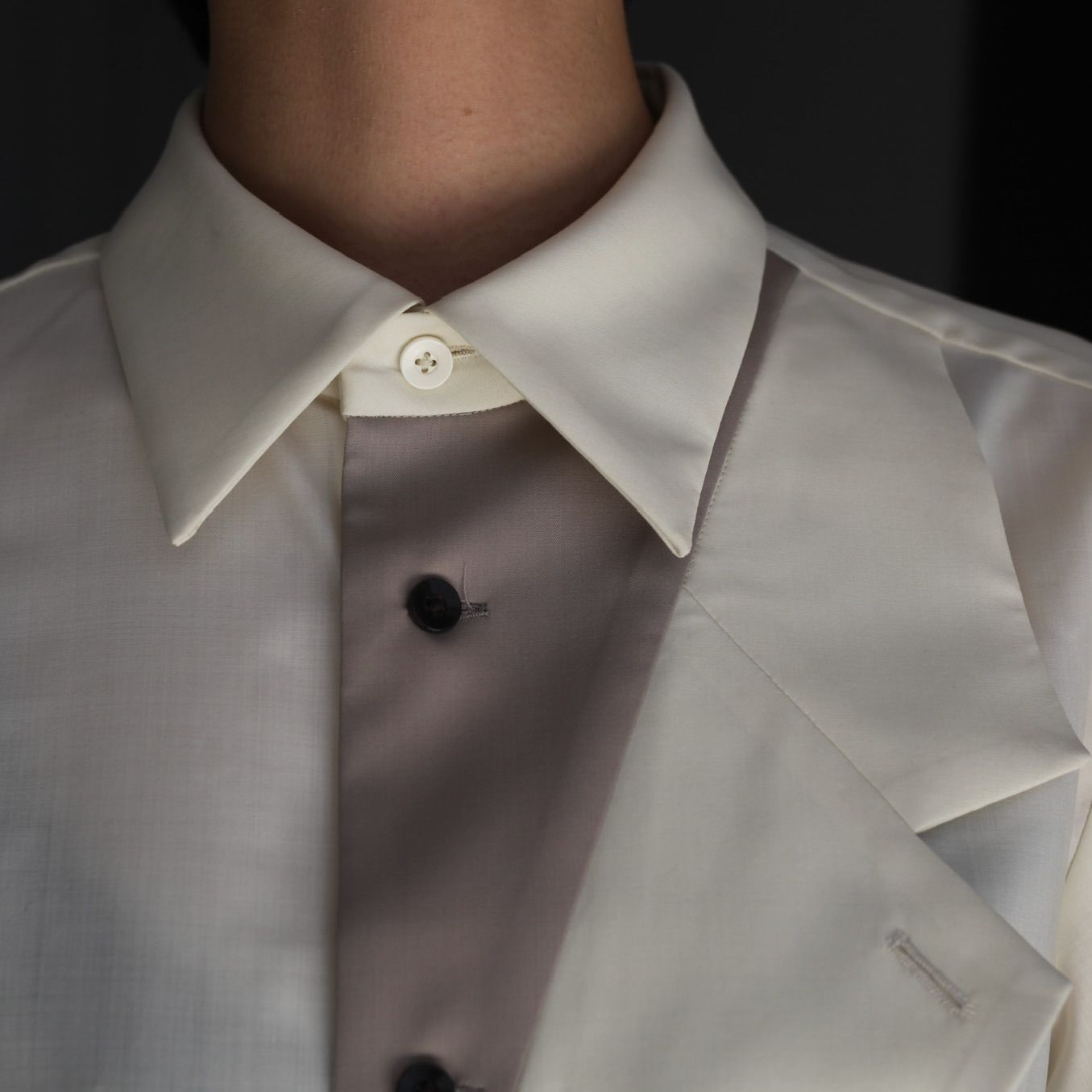 ETHOSENS - 【残り一点】Tailorcollar Shirt | ACRMTSM ONLINE STORE