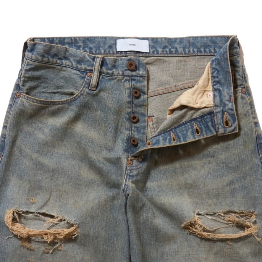 SUGARHILL - 【残りわずか】Damaged Modern Denim Pants Wide