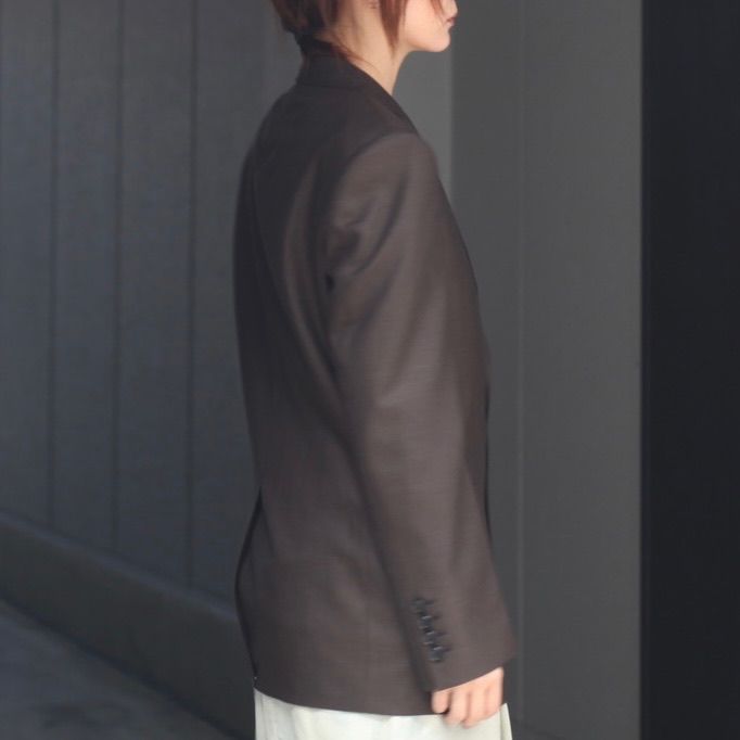 【残り一点】Wool Single Breasted Jacket
