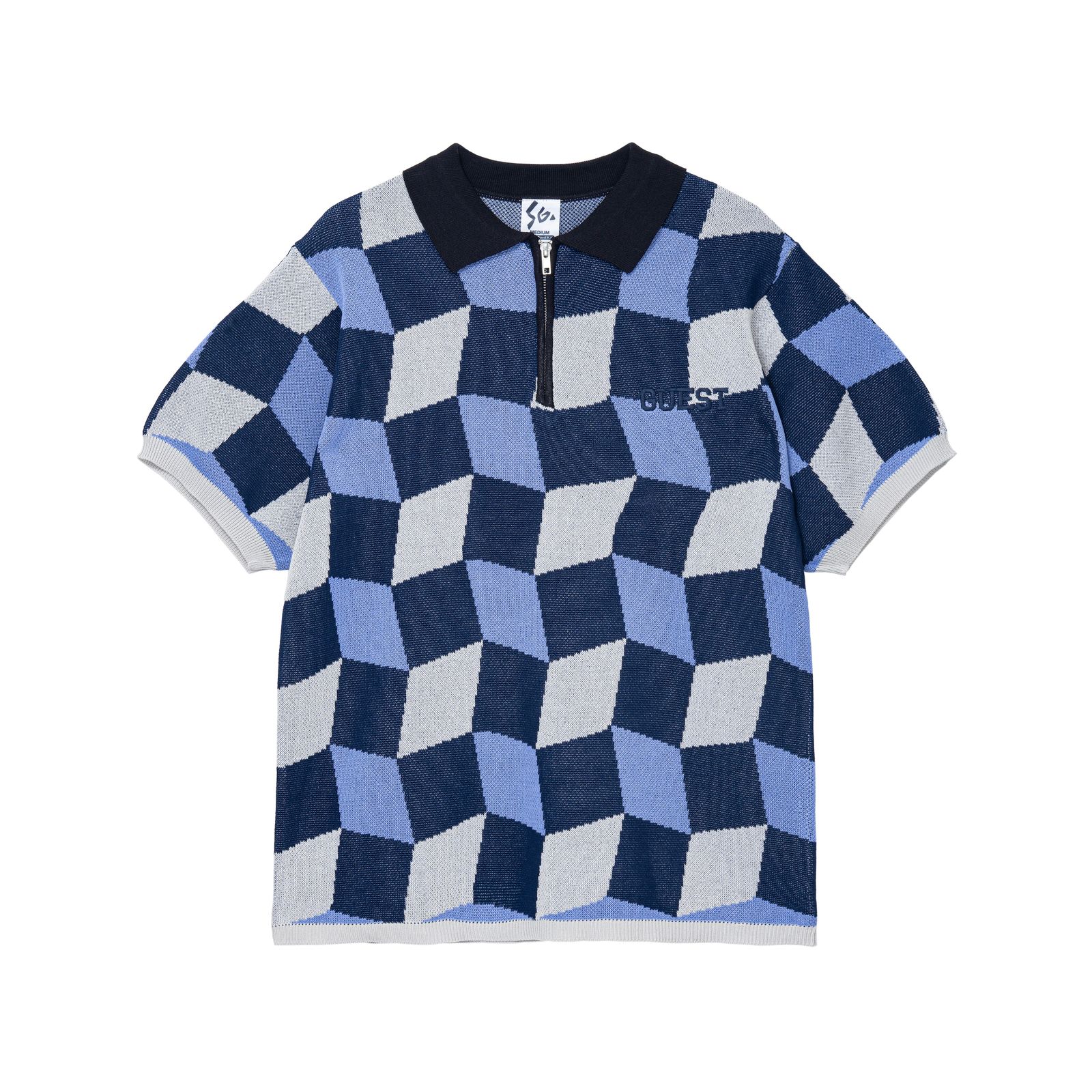 SPECIAL GUEST K.K - 【残り一点】SG Patterned Knit Polo | ACRMTSM ONLINE STORE