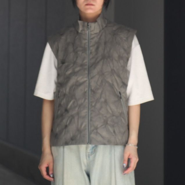 【残りわずか】Leaf Vein Vest(SUEDE)