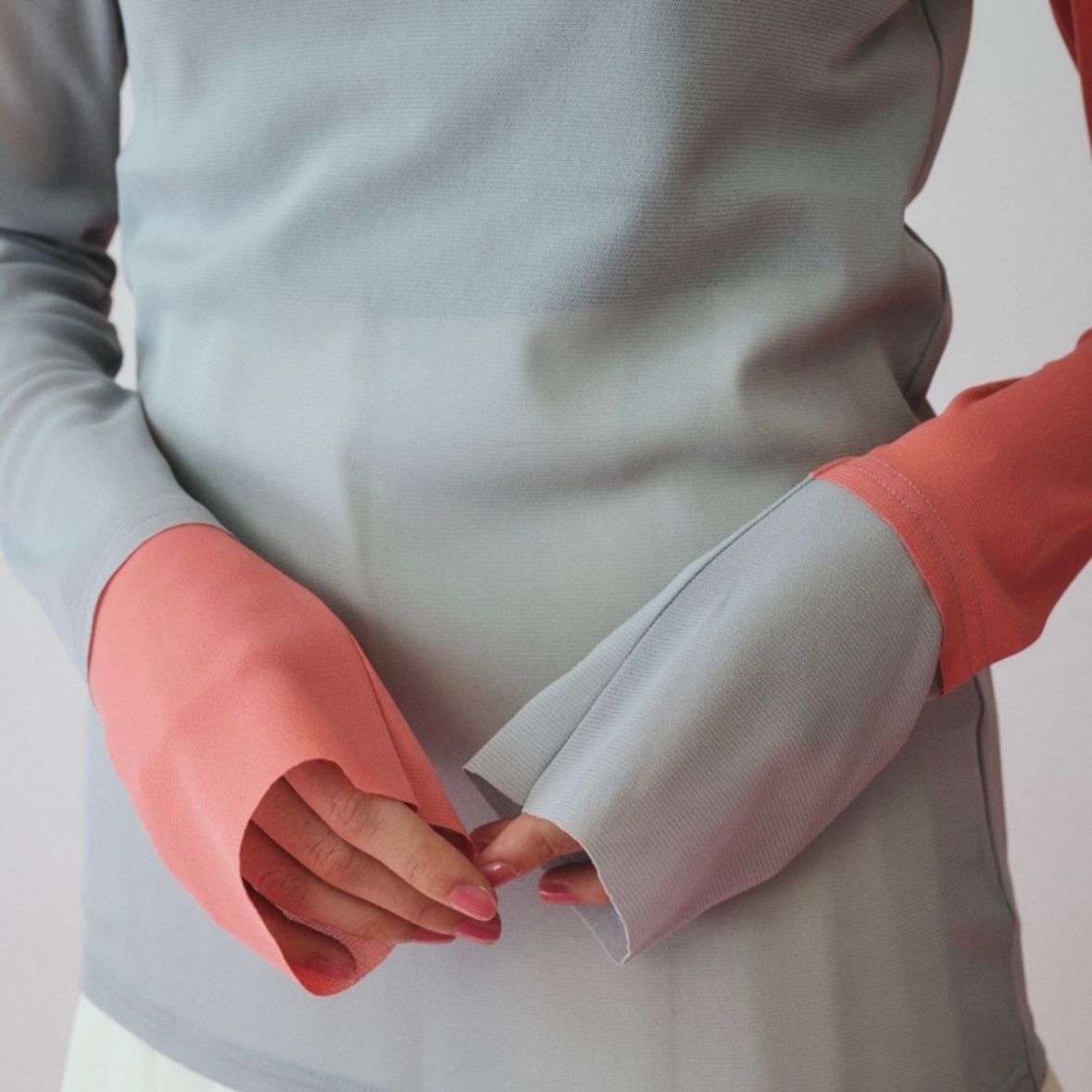 【残り一点】Bi Color Mesh Inner Tops