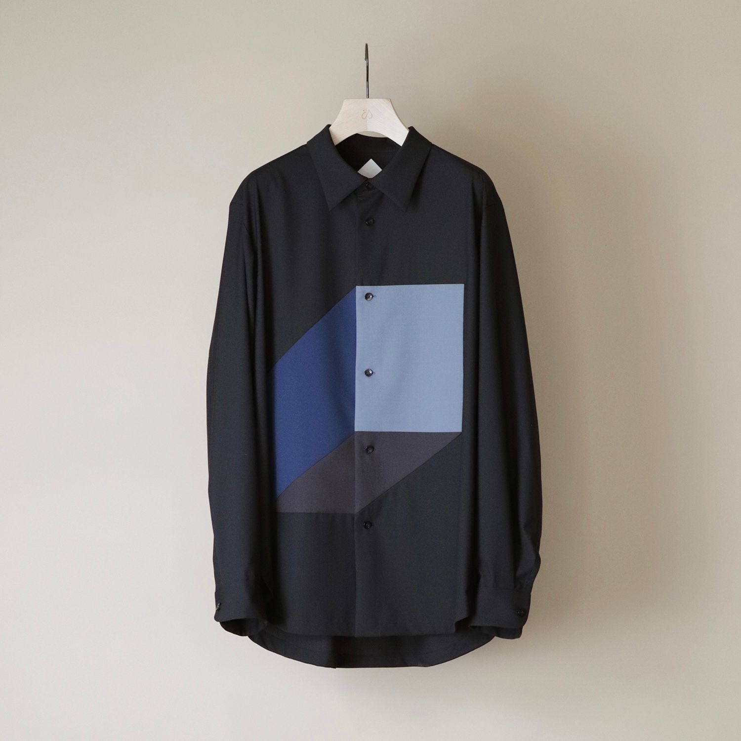 【極美品】ETHOSENS エトセンス ドルマンシャツ ブラック ETHOSENS/エトセンス】〈別注〉 Shirts（シャツ/ブラウス