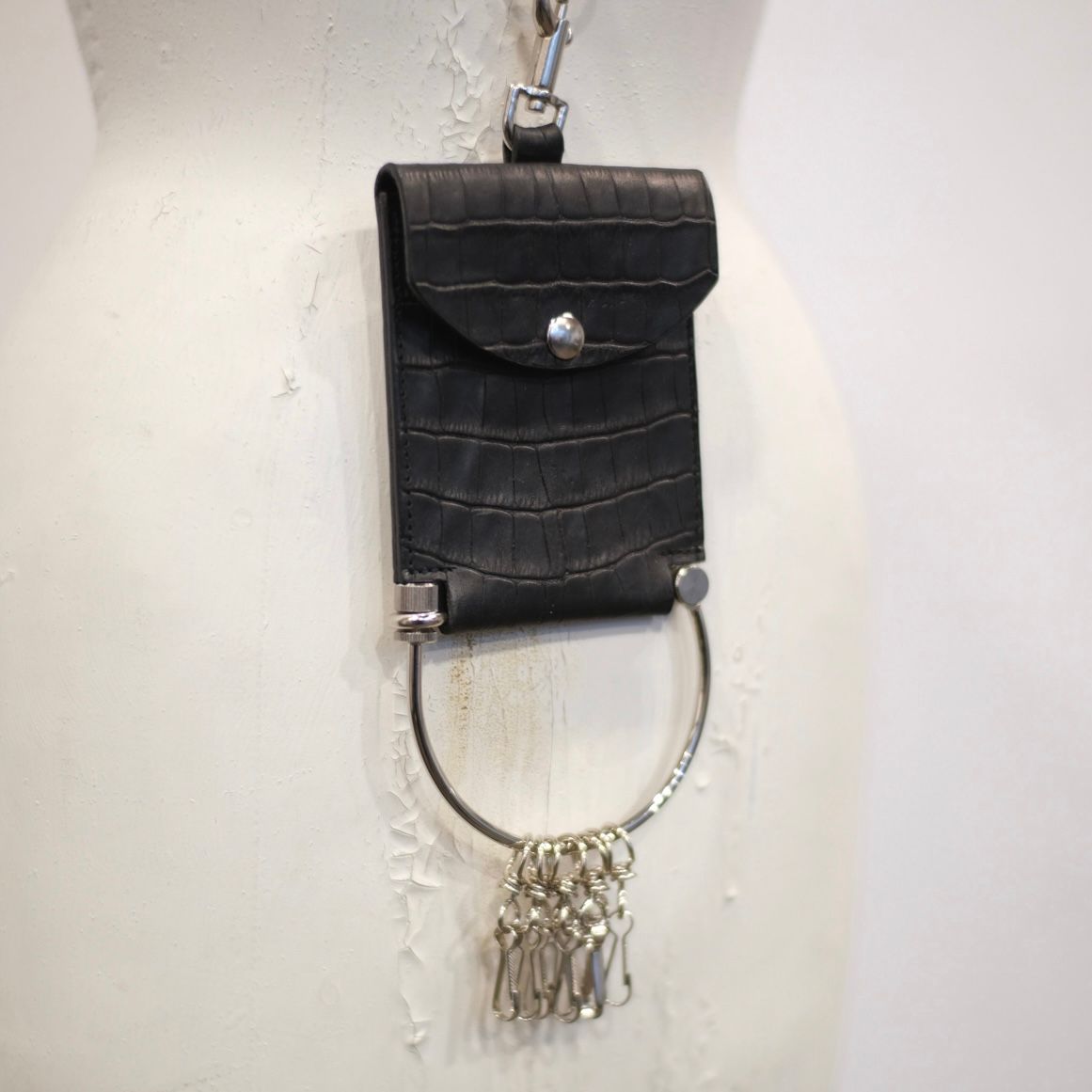 【お取り寄せ注文可能】 Keyring Neck Pouch(CROCODILE)