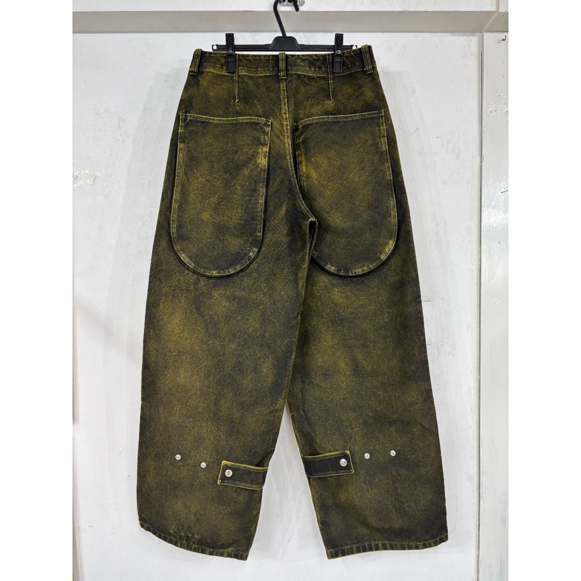 【残り一点】Black Stained Duck Pants