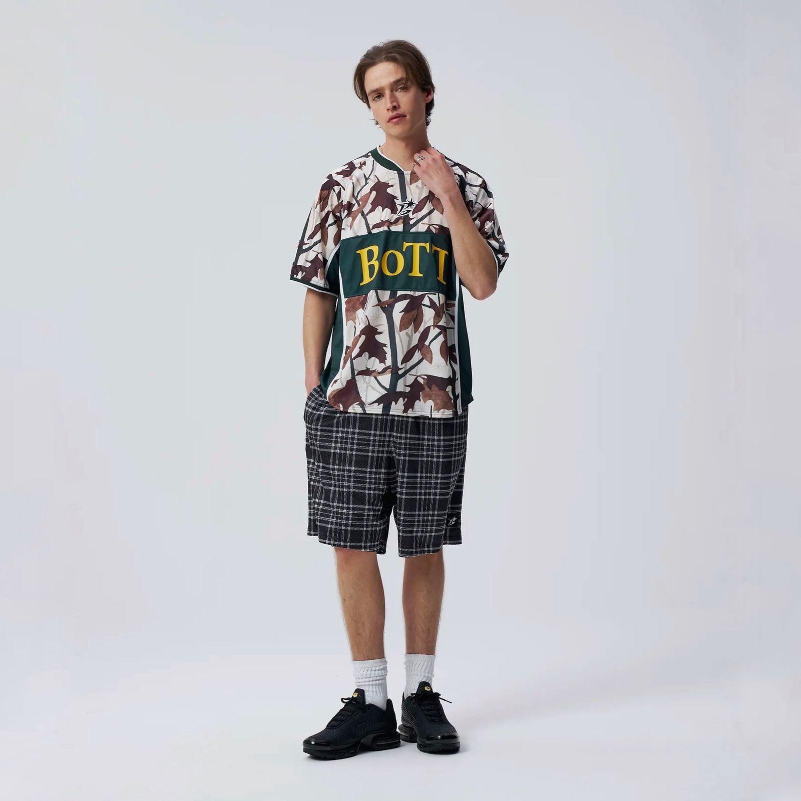 【残り一点】Camo Football Shirt