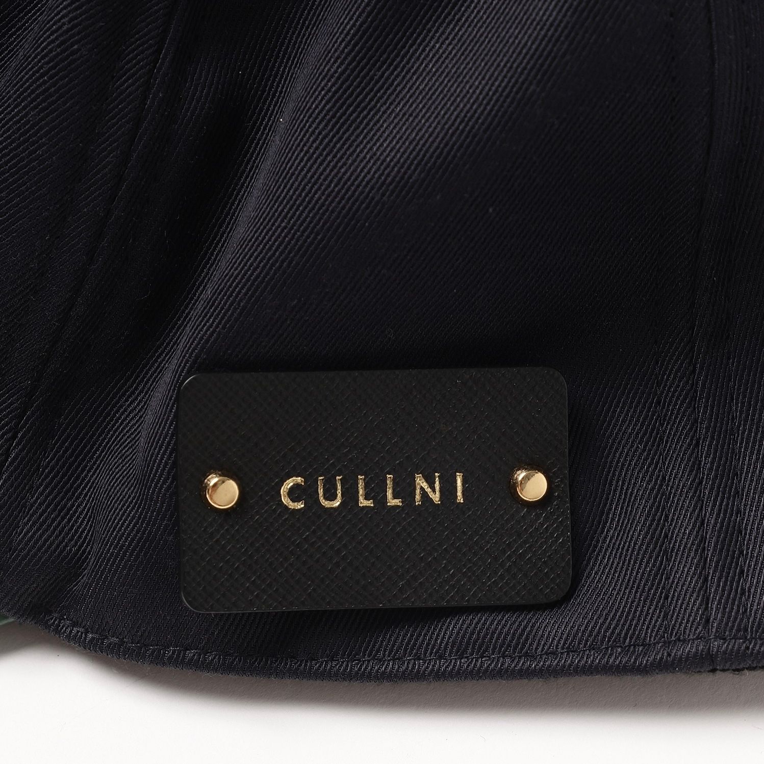 CULLNI - 【残り一点】Bicolor Leather Visor Cap | ACRMTSM ONLINE STORE
