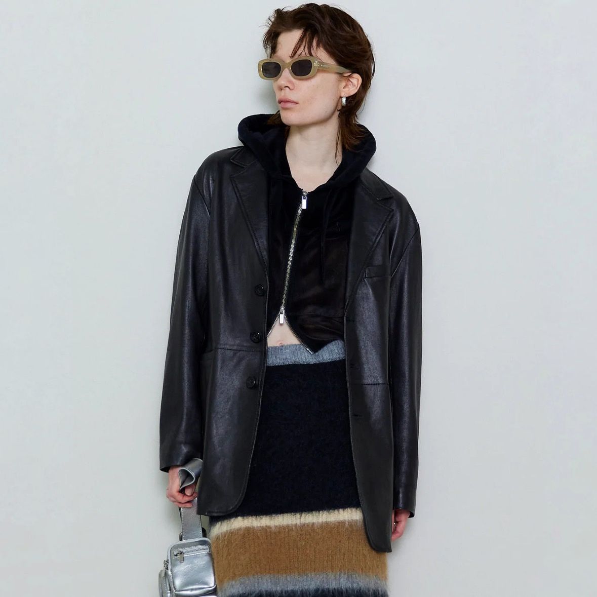 【残り一点】Leather Tailored Jacket