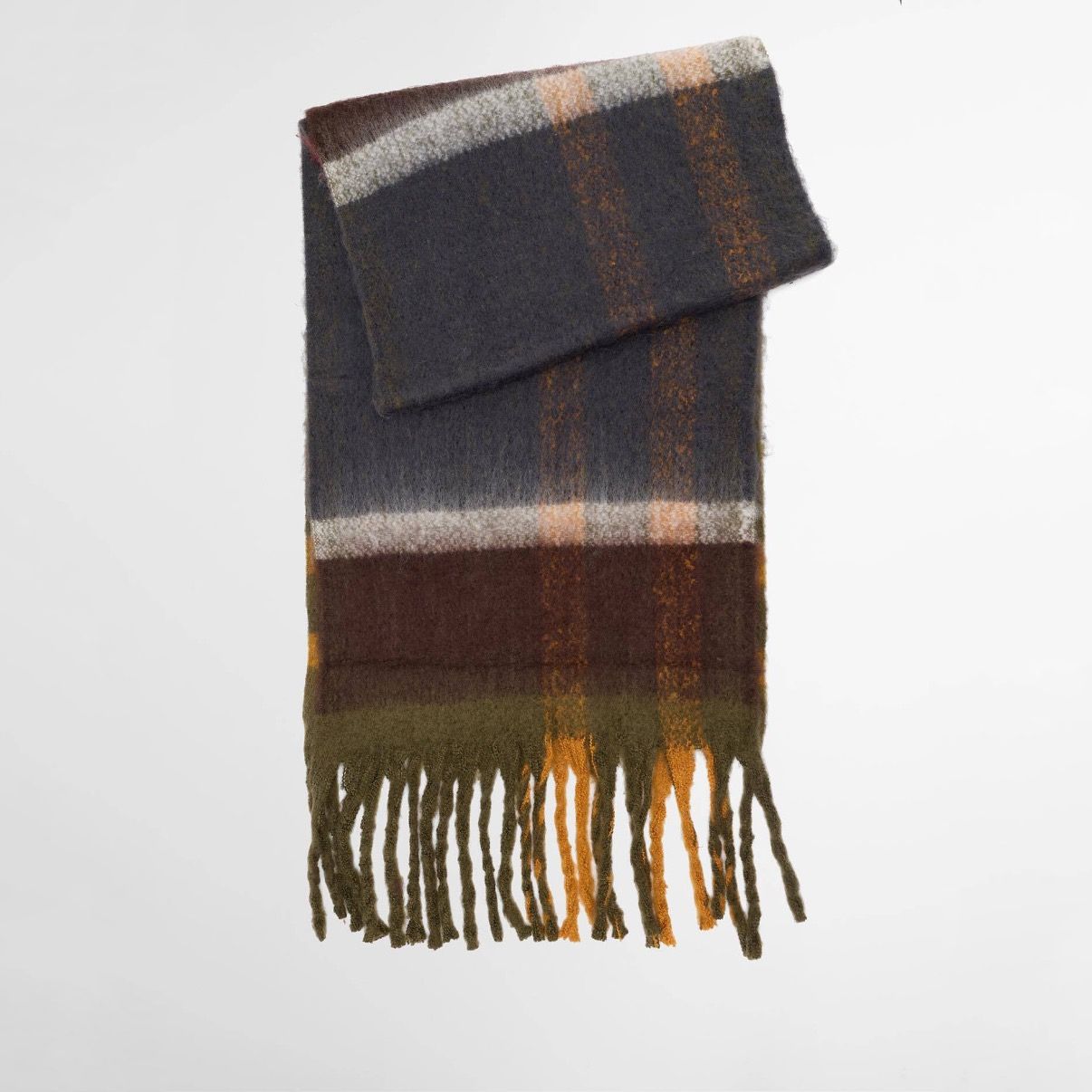 【残り一点】Isla Tartan Boucle Scarf
