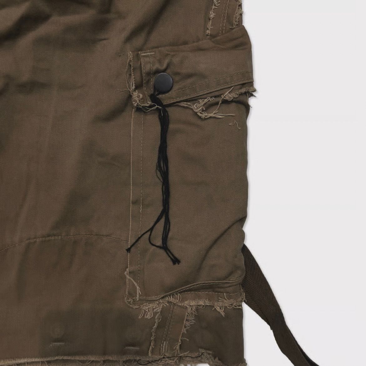 【残り一点】Slash Seam Twist Cargo Pants(AGED TWILL)