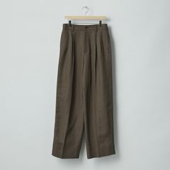 【残りわずか】VIS/LI/RA Twill Easy Long Wide Trousers