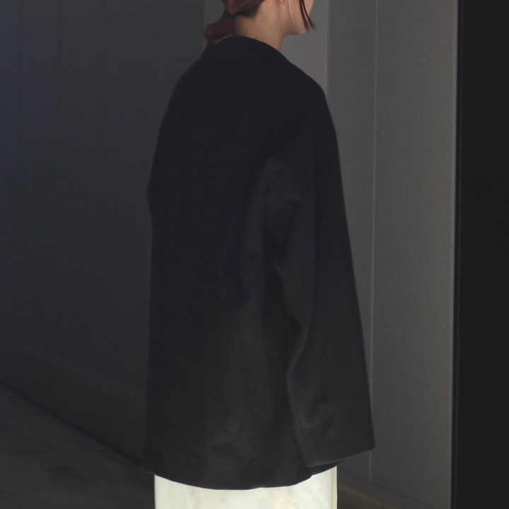 【残り一点】Wool/Cashmere Fleece Single Breasted Jacket