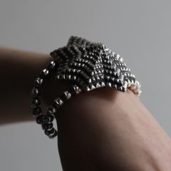 【お取り寄せ注文可能】Flower Element Bangle(SILVER)
