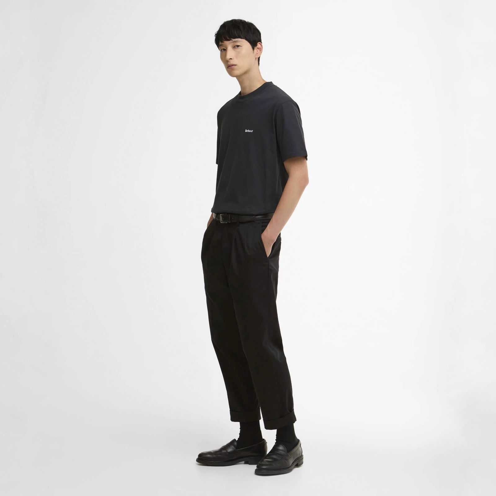 【残り一点】Barbour Dalton Logo OS T-Shirt