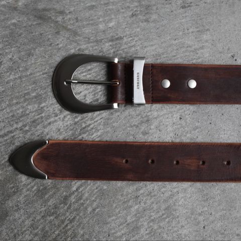 【残り一点】4C Distressed Leather Belt
