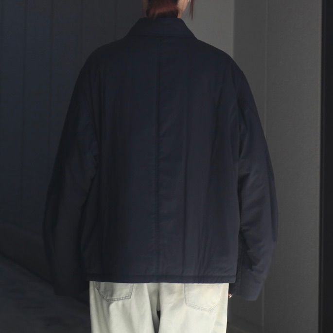 【残り一点】Mat Airly Nylon Wool Padded Harrington Jacket