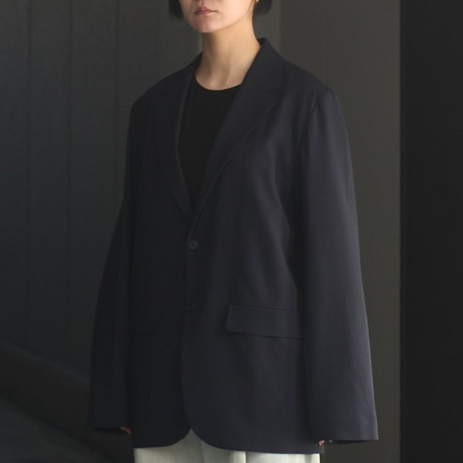 【残り一点】High Twist Wool Tailored Jacket