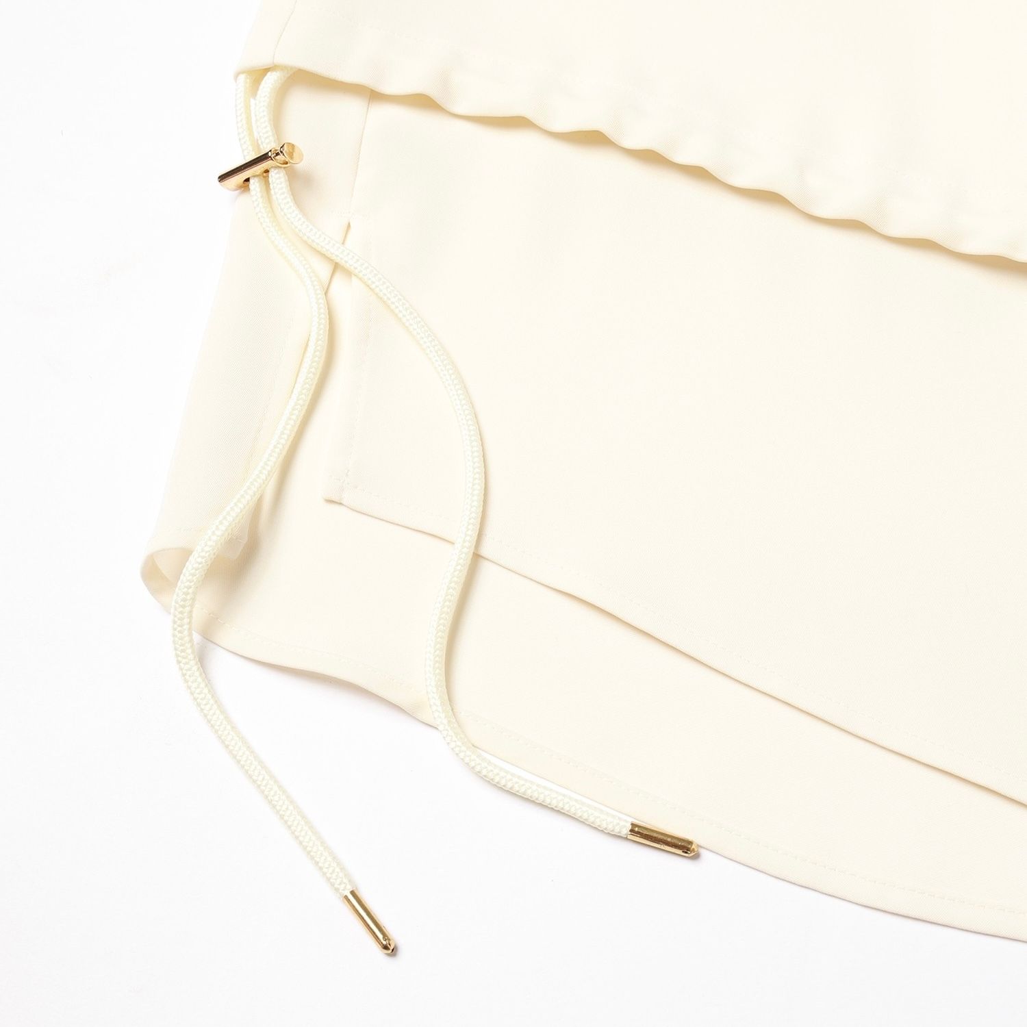 【残り一点】Dry Double Satin Layered Short Sleeve Shirt