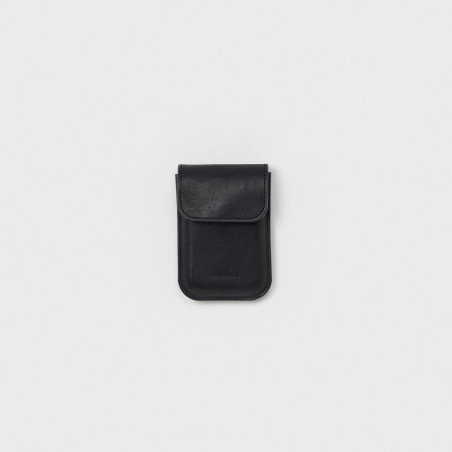 【次回入荷1月中旬予定】Flap Card Case(BLACK)