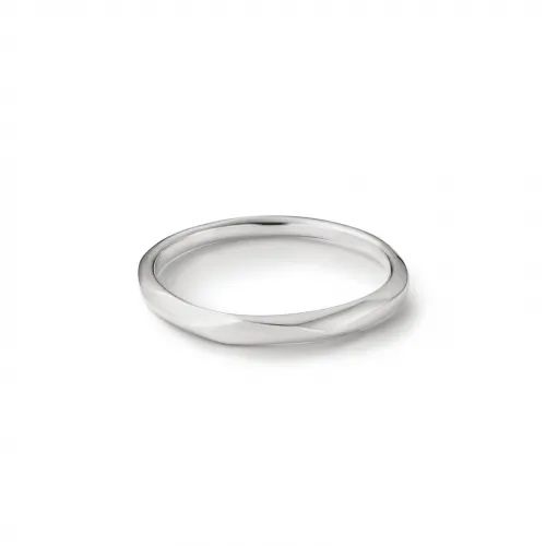 【お取り寄せ注文可能】Half Crockery Ring(SILVER)