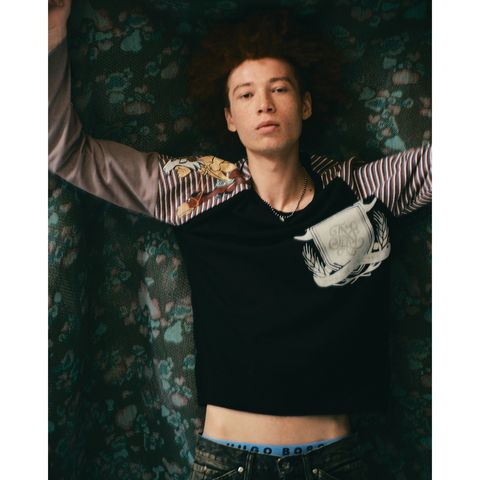 【残り一点】Stripe Raglan