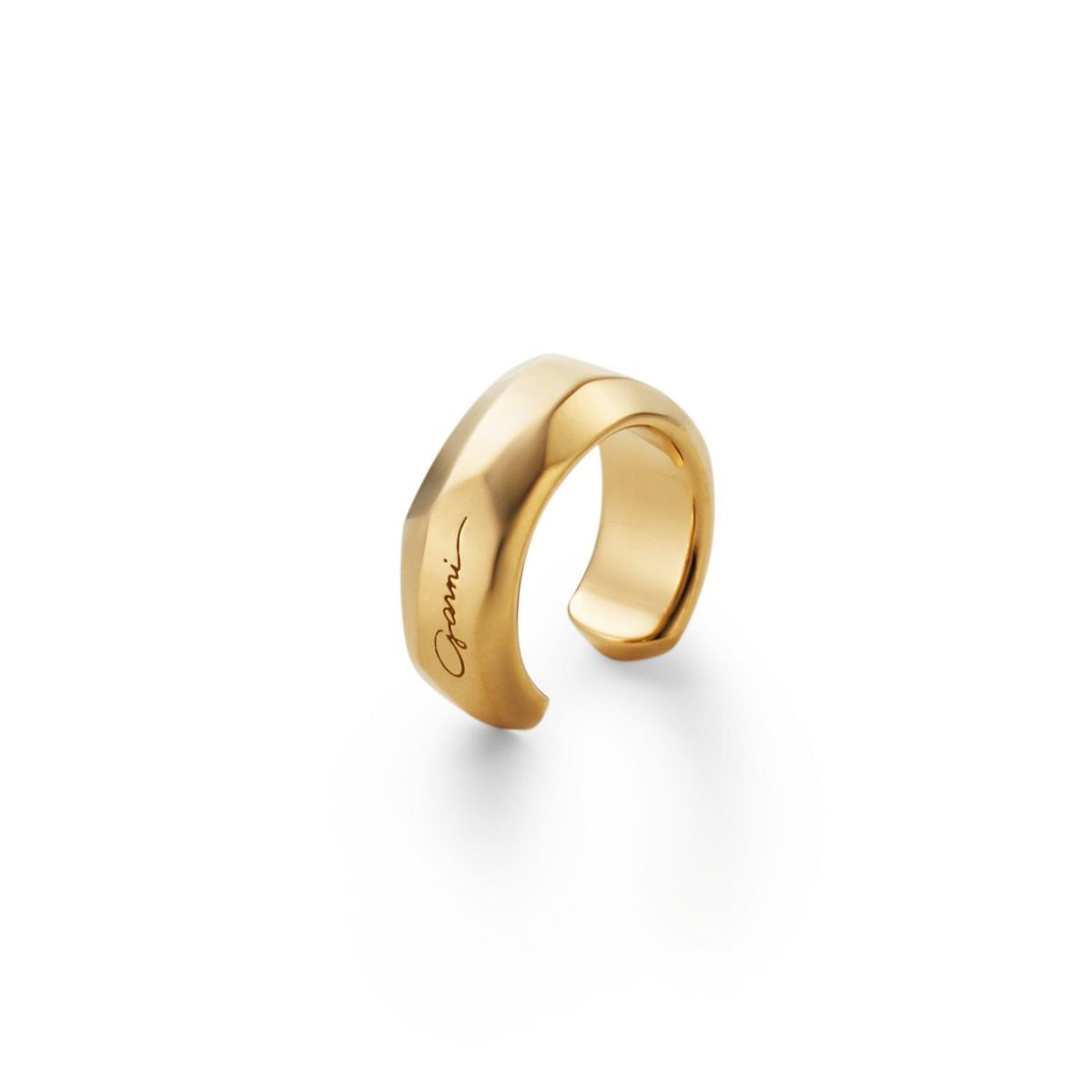 【残り一点】Crockery Ring Ear Cuff(GOLD)