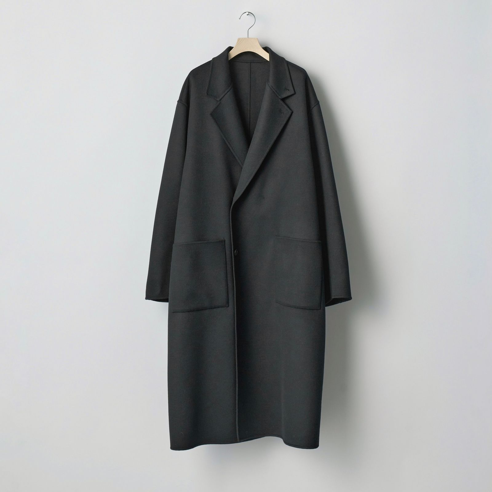 【残り一点】Wool/Cashmere Reversible Notch Lapel Coat