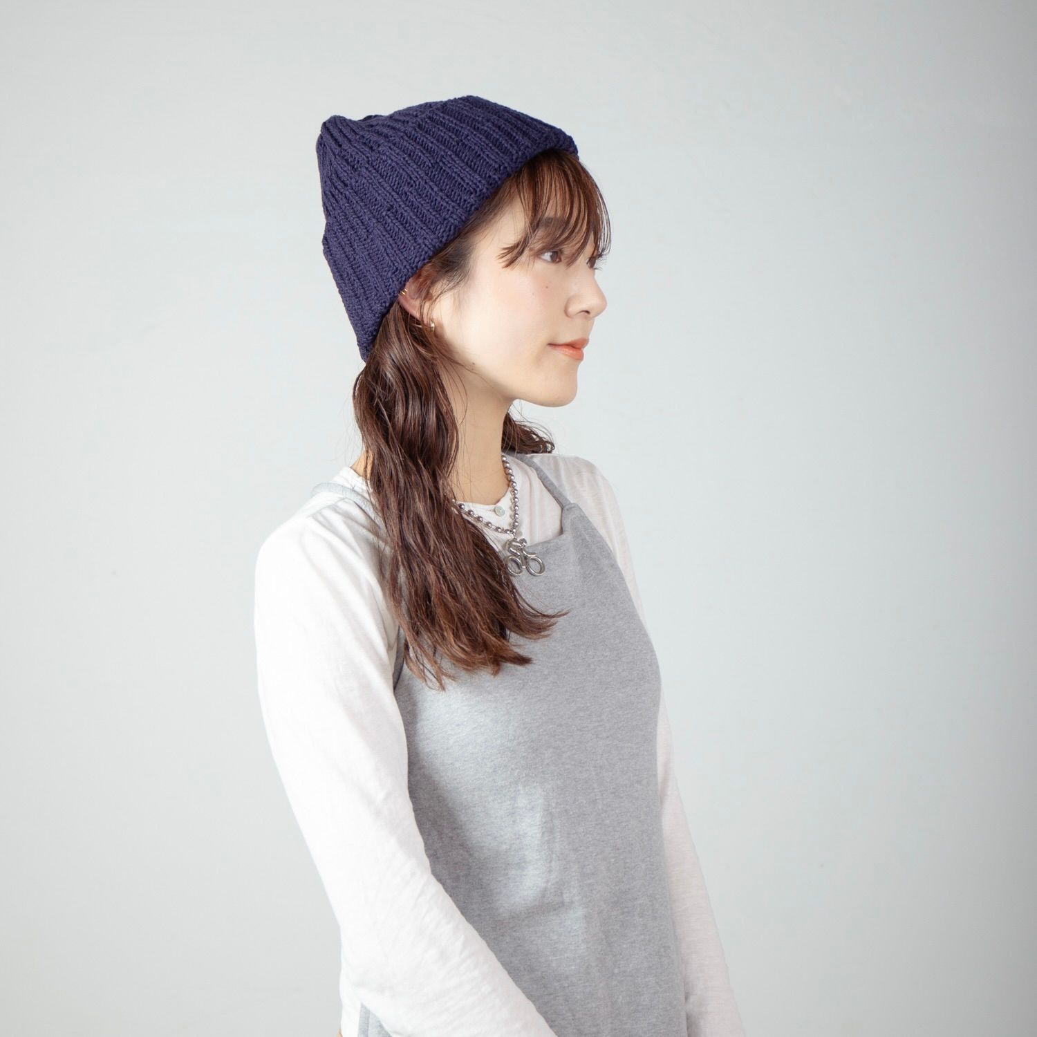 【残り一点】Rib Checker Knit Cap