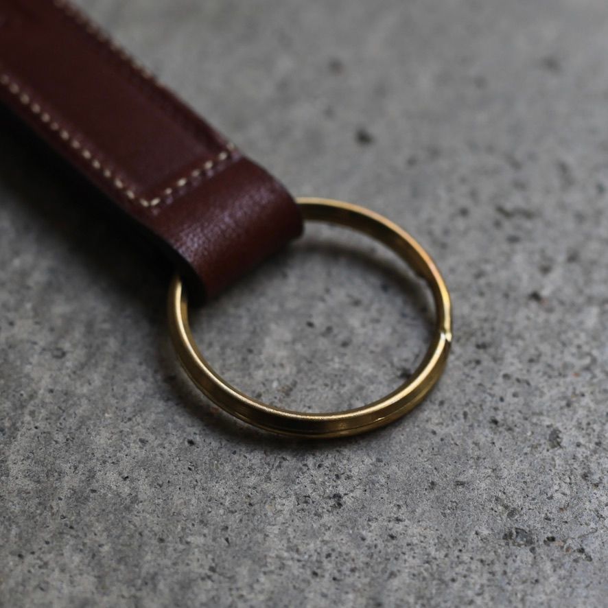 【残りわずか】Brass Bolt Snap Key Fobs(OAKBARK)