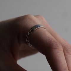 【お取り寄せ注文可能】ID Ring(SILVER)