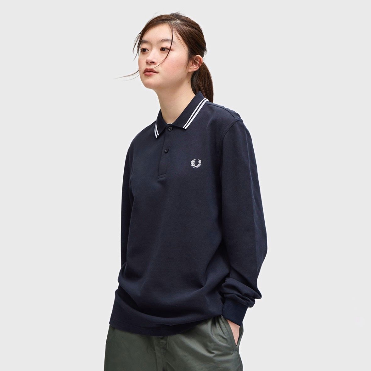 【残り一点】Long Sleeve Twin Tipped FP Shirt