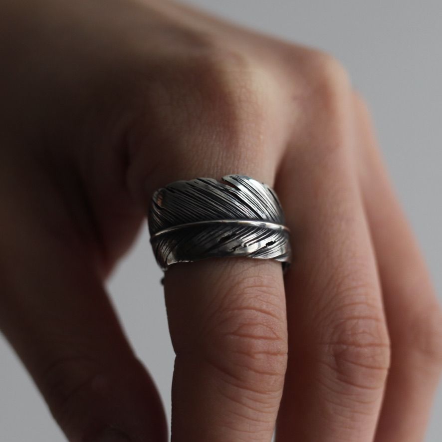 【残り一点】Feather Ring_2(OX)