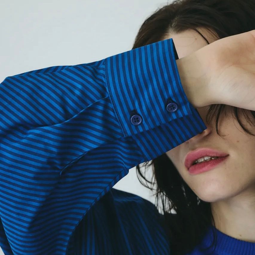 【残り一点】Volume Sleeve Knit Dress