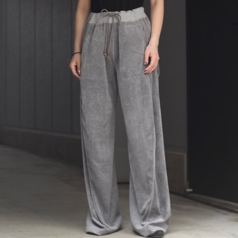 ◆24FW AAKAM 98 Patch Velour Pants/3色◆ dotCOMME_March15994_copy.jpg?v
