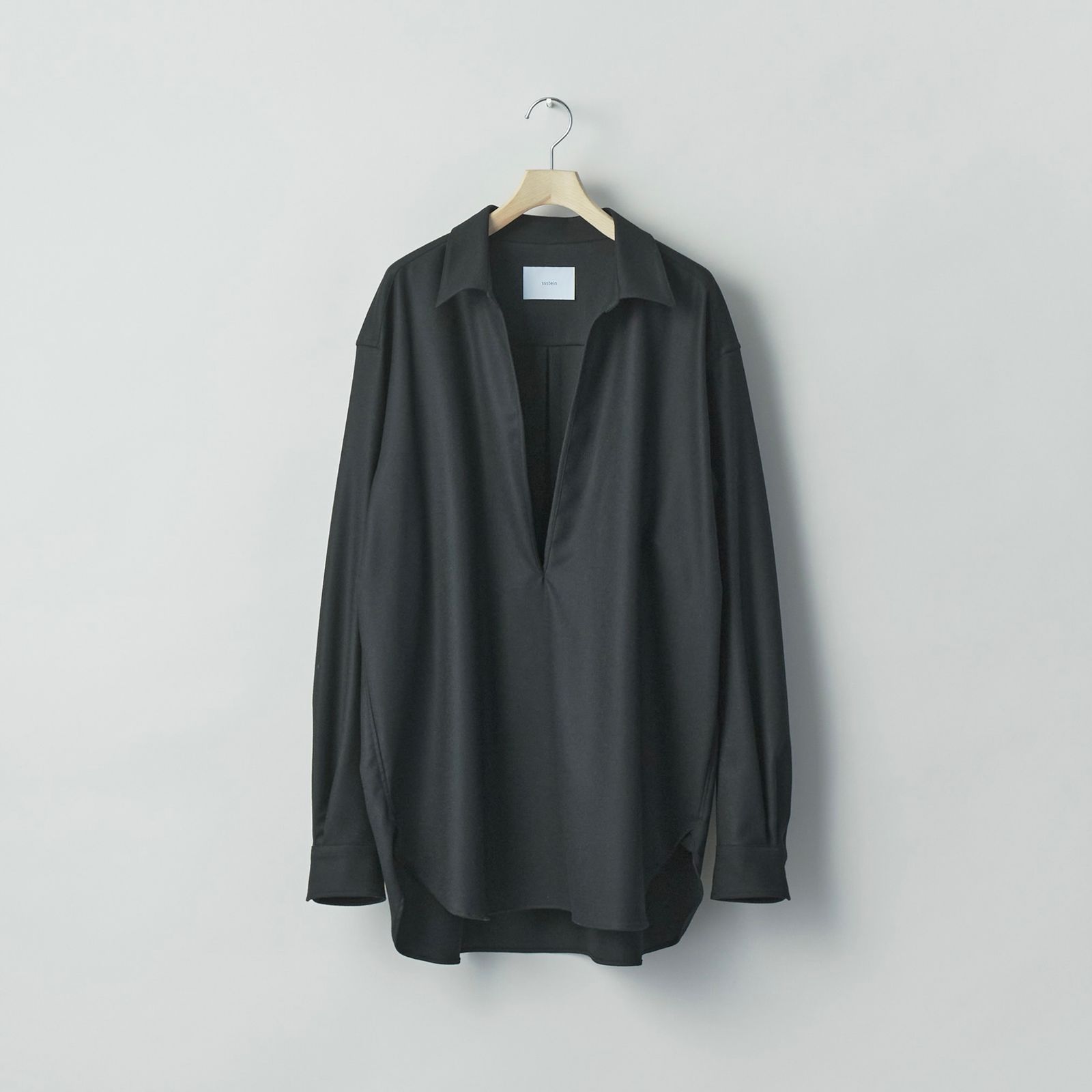 【残りわずか】Wool Flannel Oversized Skipper Shirt