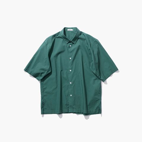 【残り一点】Shrink Cotton Lawn Oversized Half Sleeve Shirt