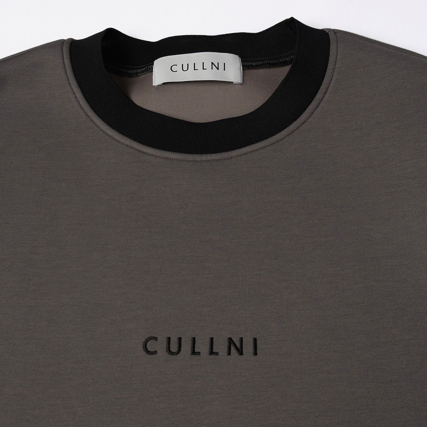 【残り一点】Cullni Logo Embroidery Long Sleeve Pullover