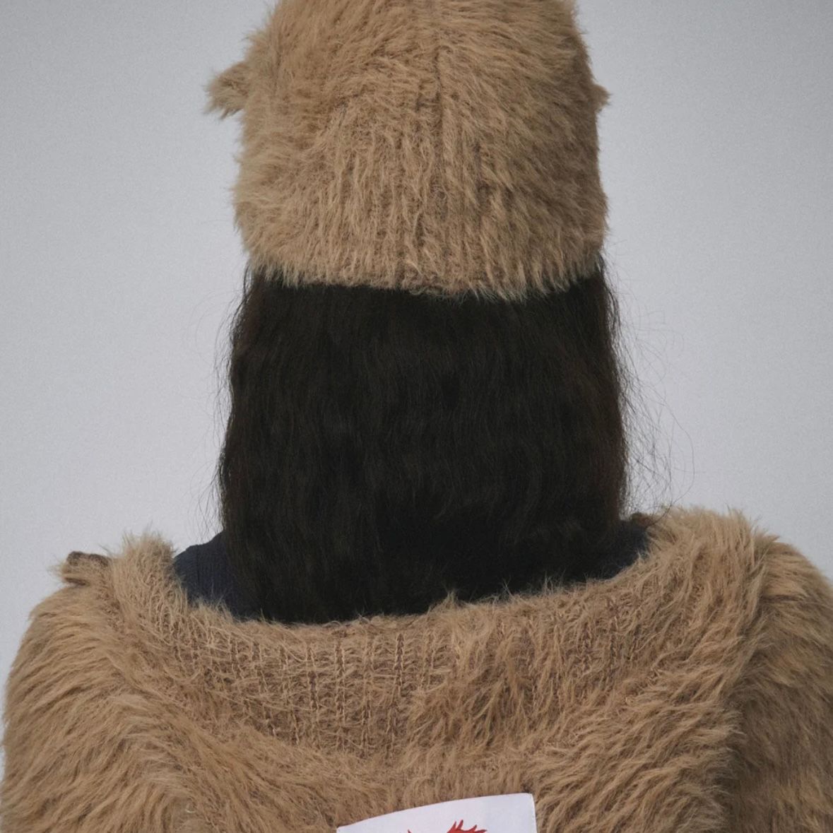 【残り一点】Fluffy Ears Rib Beanie