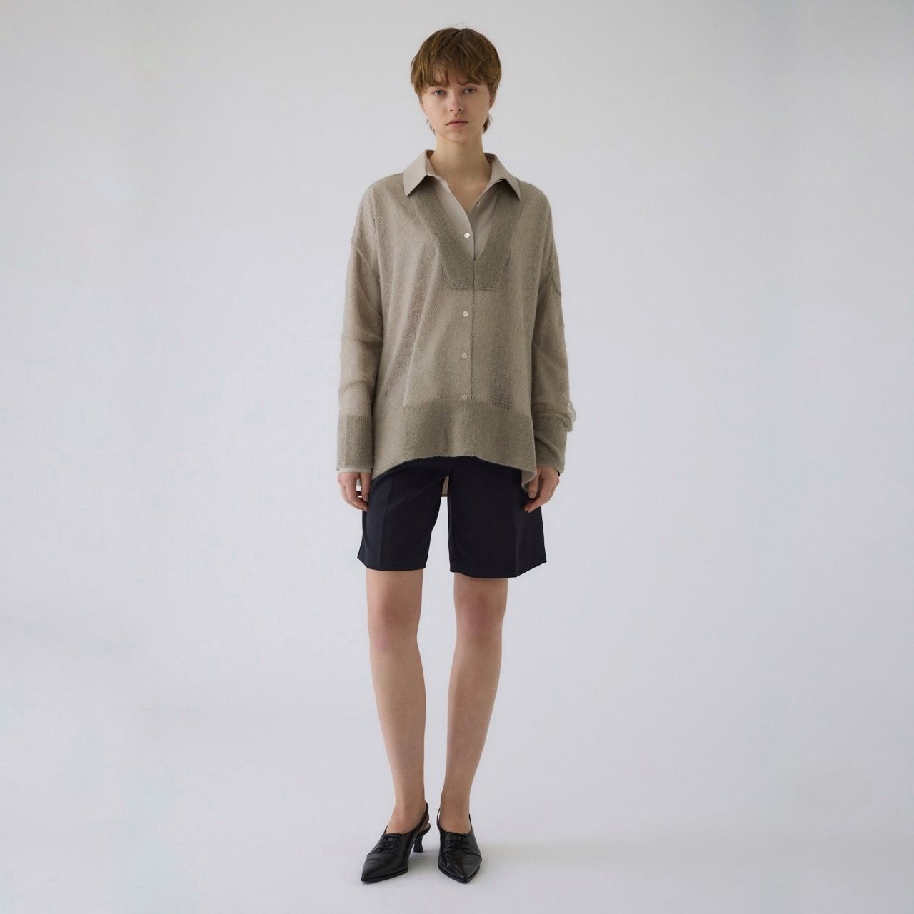 【残り一点】Super Low Gauge Mohair Mix Knit