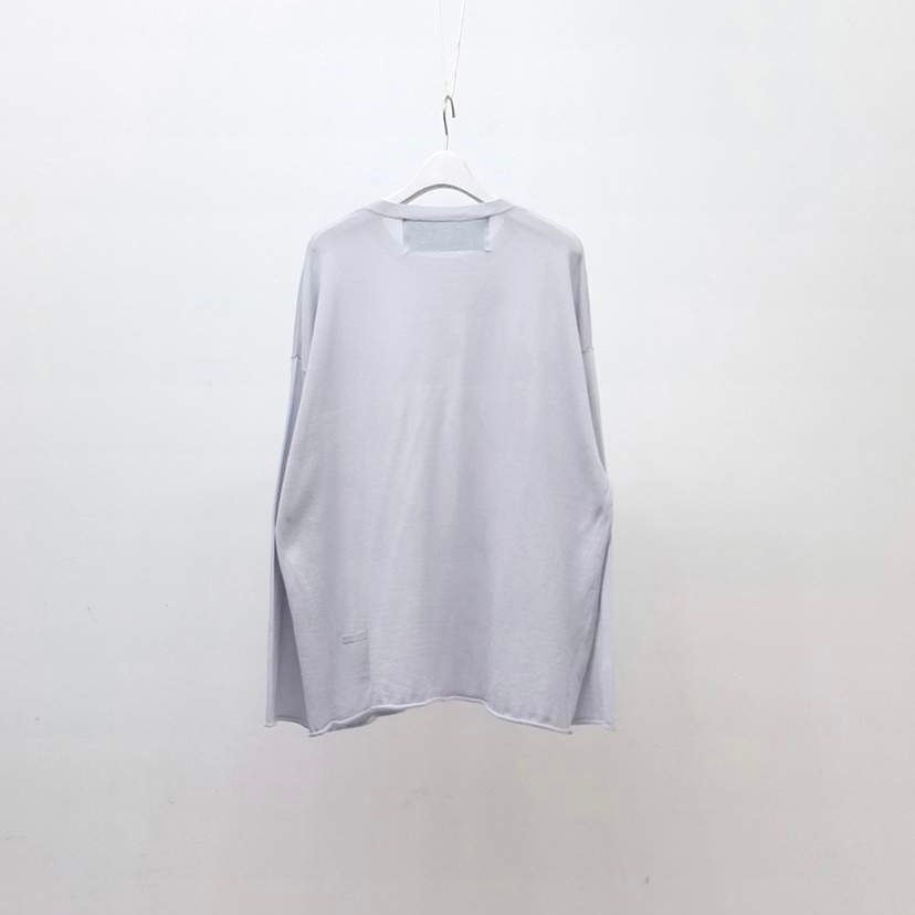 【残り一点】ステッチプリントロングSLニットPO