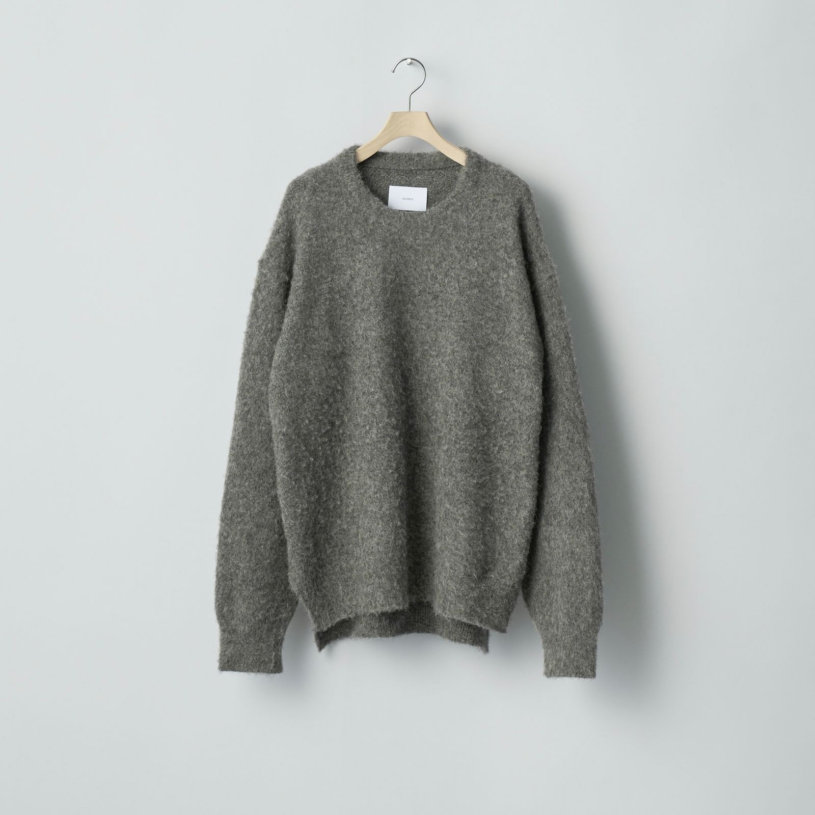【残り一点】Wool/Alpaca Milled Knit Crew Neck LS
