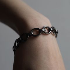 【残りわずか】Chain Bracelet(BLACK)