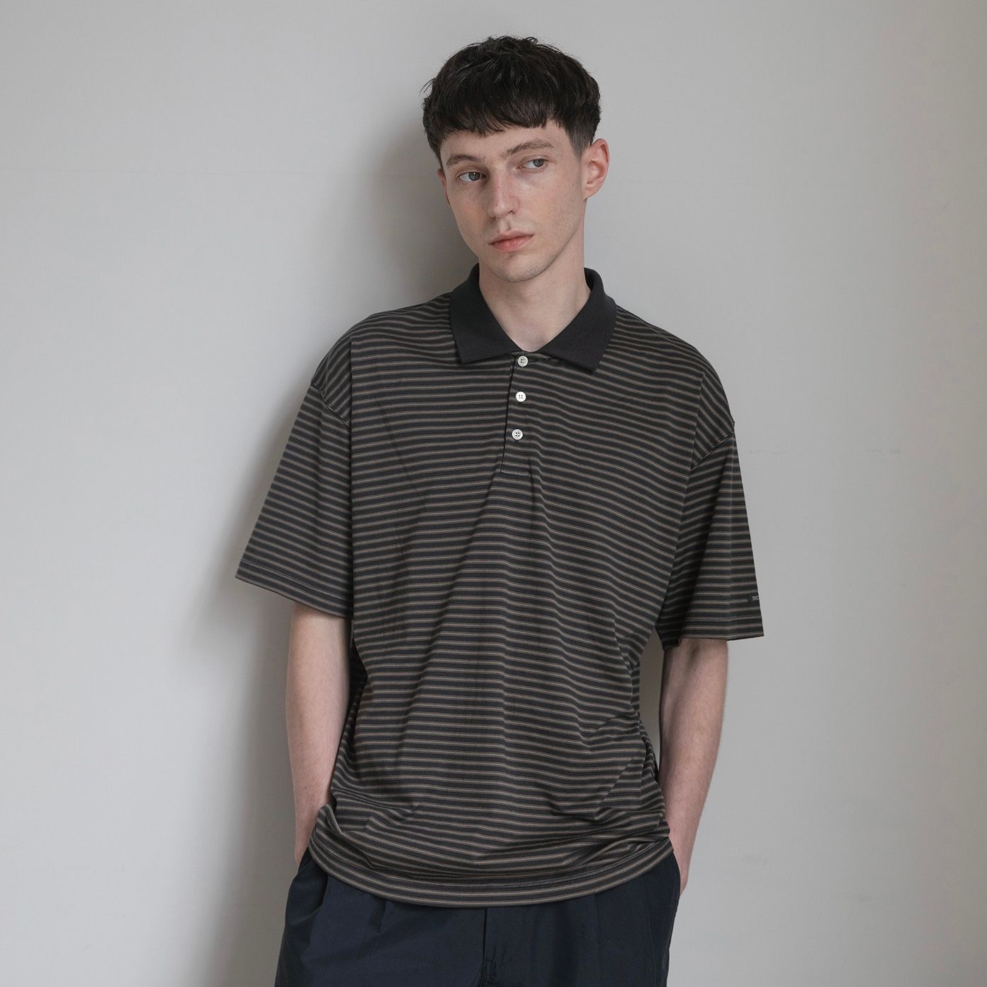 【残り一点】Brief Stripe Short Sleeve Tee