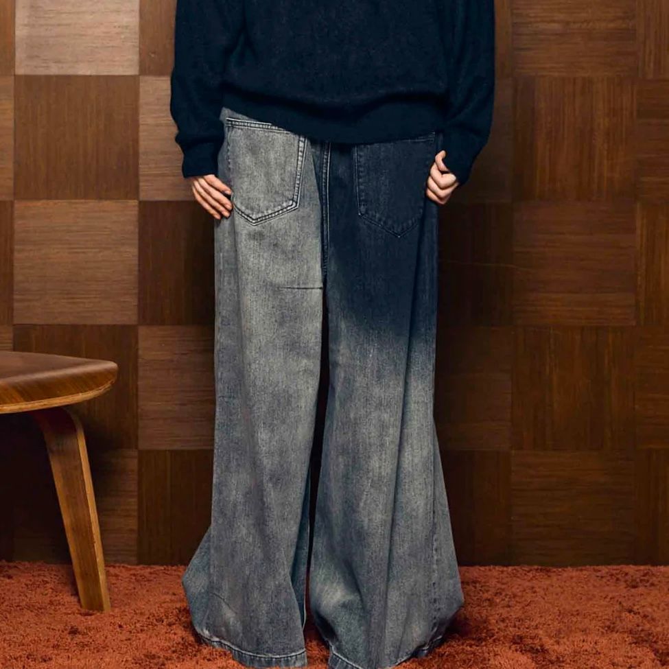 【残り一点】Hyper Wide Denim Buggy Pants