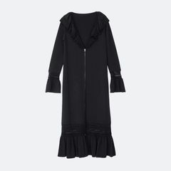 【残り一点】2way Frill Knit Long Dress
