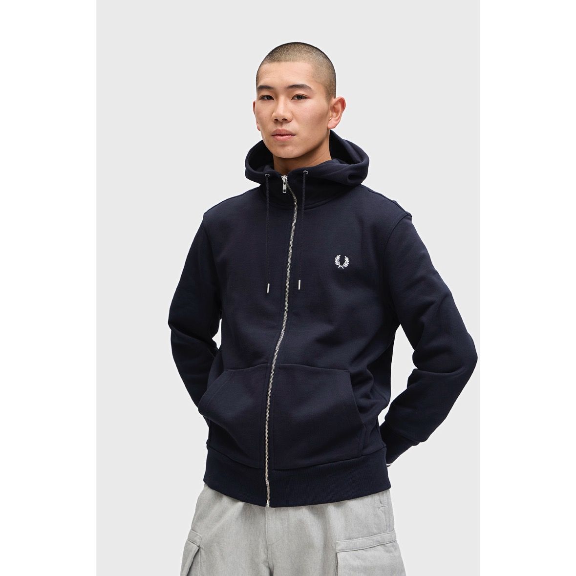 【残り一点】Hooded Zip Through Sweatshirt