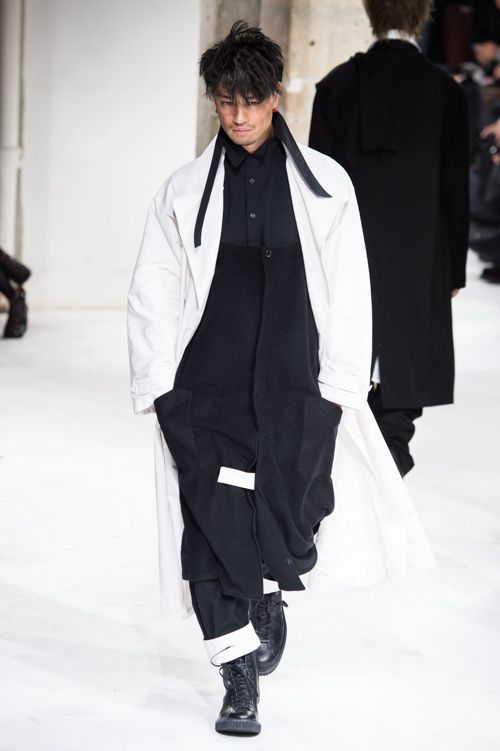 【Yohji Yamamoto】の 反骨精神を、著名人が体現。"2017AW"