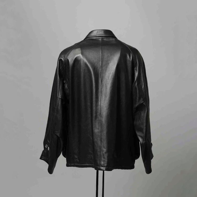 【残り一点】Sheep Leather Front Button Single Blouson