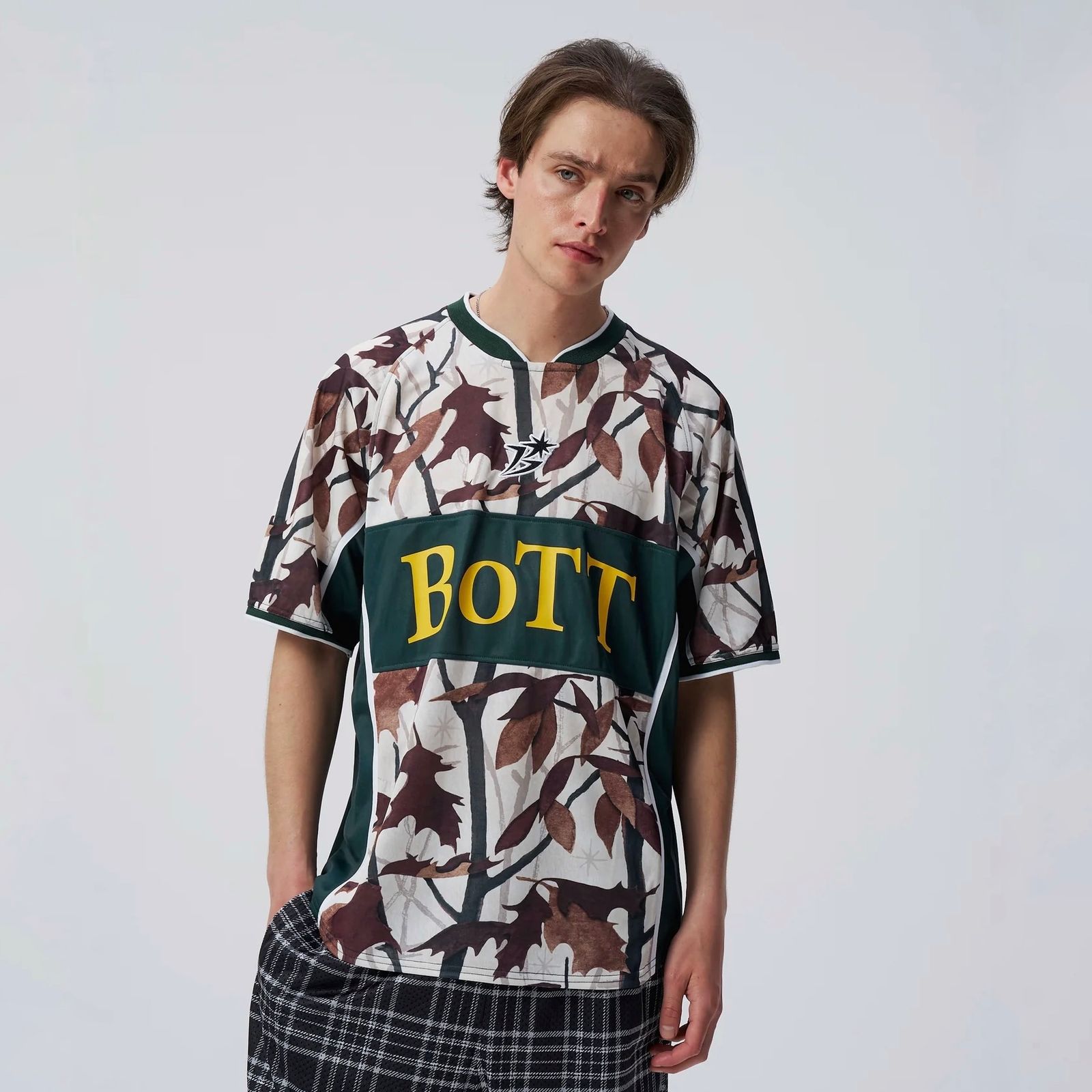 【残り一点】Camo Football Shirt